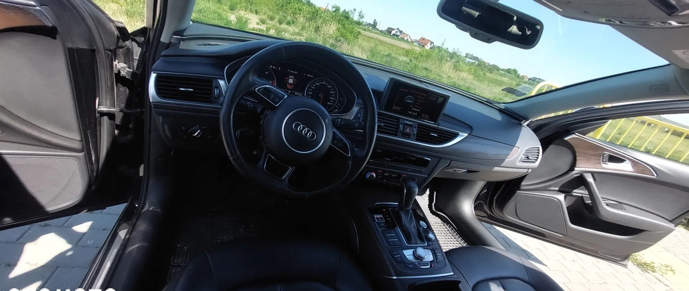 Audi A6 cena 59900 przebieg: 240093, rok produkcji 2015 z Ełk małe 379